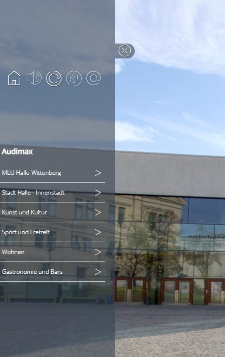 MLU-Halle-Wittenberg-Virtiv-VR-Tour menu